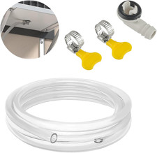 BOJACK 10Ft Air Conditioner Drain Hose Kit, 3/5 Inch Connector, Universal Mini-S