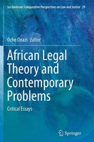 African Legal Theory And Contemporary Problems Critical Essays Oche Onazi Buch X