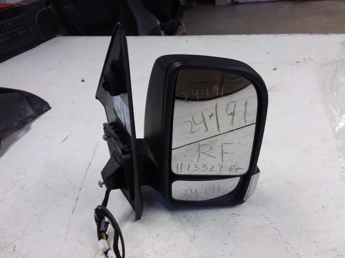2022 MERCEDES SPRINTV25 Passenger Side View Mirror Black Power OEM ID 9108102402