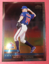 2000 Topps Chrome Traded #T46 Mike Young Rookie Card. rookie card picture