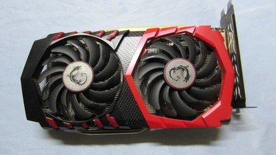MSI GeForce GTX 1050 Ti Video Card, 4GB Mem,  Video Card,  PCI Express 3.0, Used