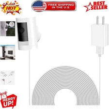 16ft Waterproof Power Cord for Ring Stick Up Cam  Spotlight Cam - Certified