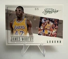 2013-14 Panini Signatures Film James Worthy #158 Green /5