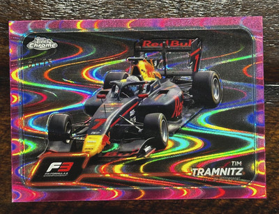 2024 Chrome Formula 1 F1 - #121 Tim Tramnitz F3 Car Pink RayWave Refractor /75