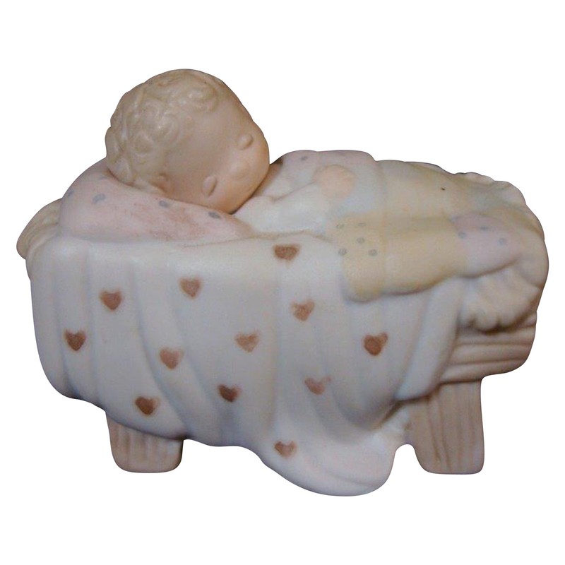 Precious Moments Figurine: E-5619 Come Let Us Adore Him (2.7")