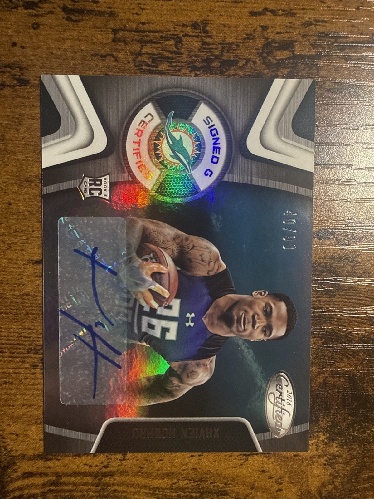 Xavien Howard Panini Certified Signed and Certified #SCXH Base