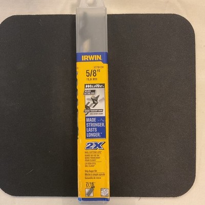 IRWIN WeldTec Auger Wood Drill Bit 5/8'' x 7.5'' (1779139)