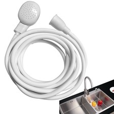 16.4FT Sink Spray Hose,Portable Sink Hose Faucet Sprayer, Shampoo Sprayer Han...