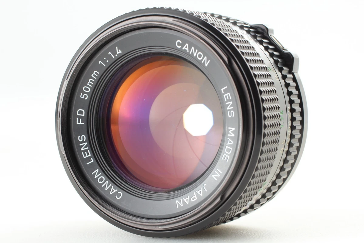 [EXCELENTE COMO NUEVO] Canon AE-1 Programa 35 mm Cámara fotográfica NFD 50 mm f/1,4 Lente de JAPÓN