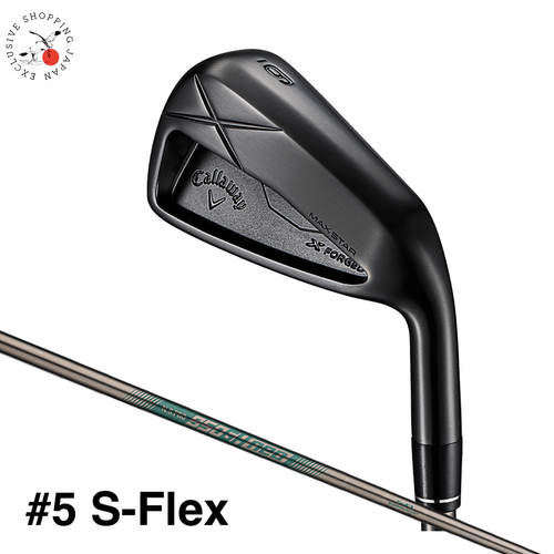 Callaway X FORGED MAX STAR BLACK Eisen #5 S-Flex N.S.950GH Neo Luxury Black 2025 - Bild 1 von 9