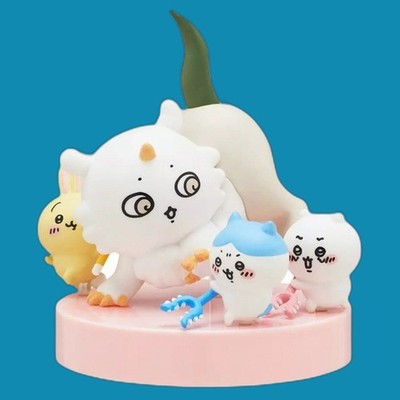 Chiikawa final episode scene figurines set
