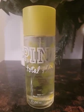 Rare,Discontinue"TOTAL FLIRT PINK" Body Mist From Pink Victoria Secret, 60% Full