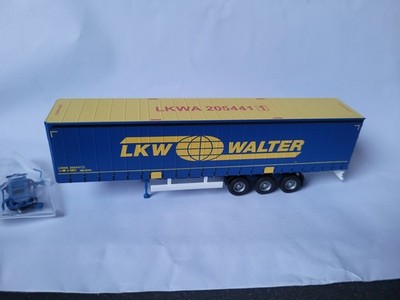 LKW Walter Austria Bahntrailer Huckepack Intermodal Trailer Nr. LKWA 411
