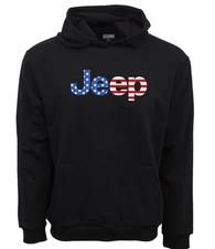 JEEP OFFICIAL FLAG LOGO GRAPHIC HOODIE