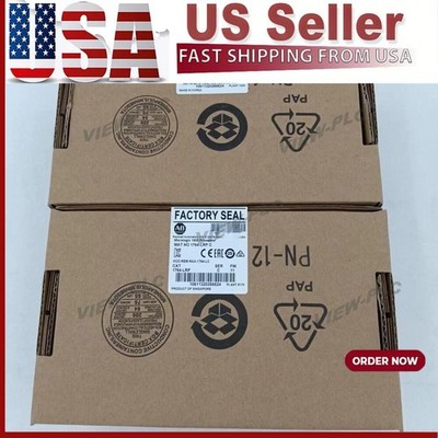 New Factory Sealed Allen-Bradley 1764-LRP SER C MicroLogix1500 Processor PLC