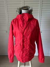 Burton Red Ski Jacket DryRide Waterproof Membrane  Removable Hood Sz M