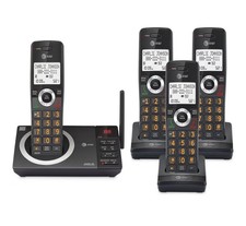 AT T 4 Handset Answering System With Smart Call Blocker Bluetooth CL82418