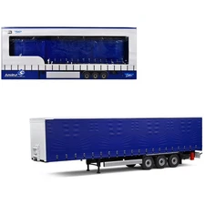Solido Tarpaulin Trailer Blue "Truck Edition" 1/24