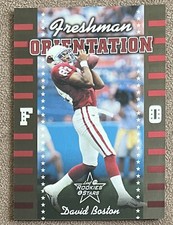 David Boston 1999 Leaf Rookies & Stars Freshman Orientation #FO-3 /2500 Insert