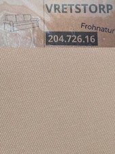 Ikea VRETSTORP Bezug für 3er Bettsofa Hallarp beige 204.726.16 NEU OVP