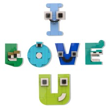 26 Alphabet Combinations Creative 951 Pieces Toys Building Set Good Quality