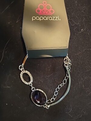 paparazzi jewelry Purple Bracelet Glamorous Glow