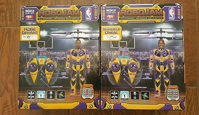Los Angeles Lakers Kobe Bryant #327 & Shaq #204 Robo Jam Figure