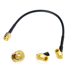 SMA-J plug to SMB-KW Female socket RG174/RG316 Coaxial Cable pigtail 15cm  30cm