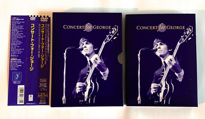 CONCERT FOR GEORGE JAPAN 2DVD 2003 w/OBI & 32p booklet HARRISON