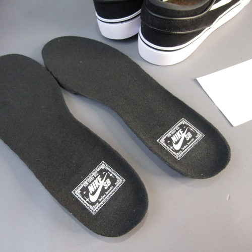 Scarpe skater Nike SB Zoom Janoski OGPlus da donna taglia 7 sneakers bianche e nere - Foto 11 di 14