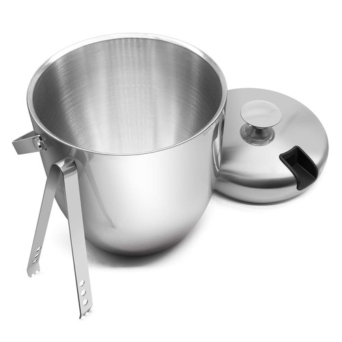 Insulated Ice Bucket - Exclusive Lid with Improved Structure