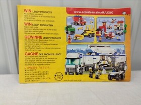 100% Complete Lego Road Construction Set 6187 Dump Truck Excavator Steam Roller