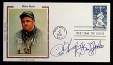 Rick Henninger Graig Nettles Baseball Dual Autograph 1983 Colorano Cover COA 