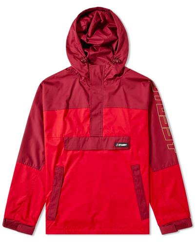 Stussy Mens Alpine Pullover Jacket 