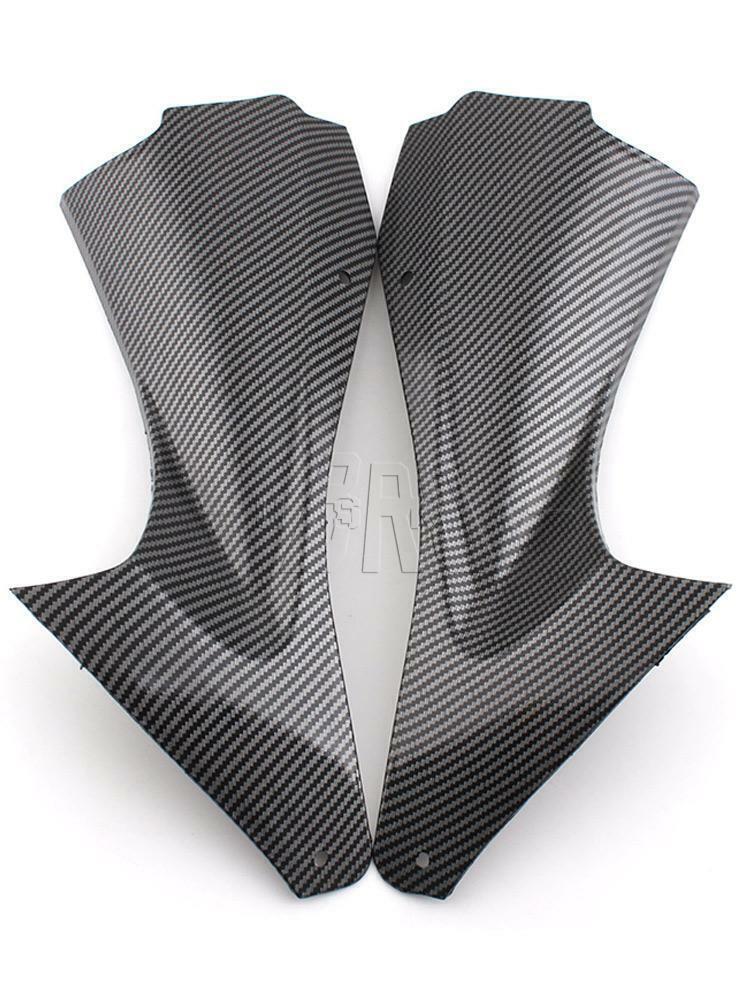 Side Air Duct Cover Fairing Insert Part Carbon Fiber For Yamaha YZF R6 2006-2007