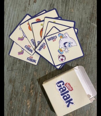 GAME CARDS Galak Memory Game Memory Cards 2023 Galak Chocolate Card Game