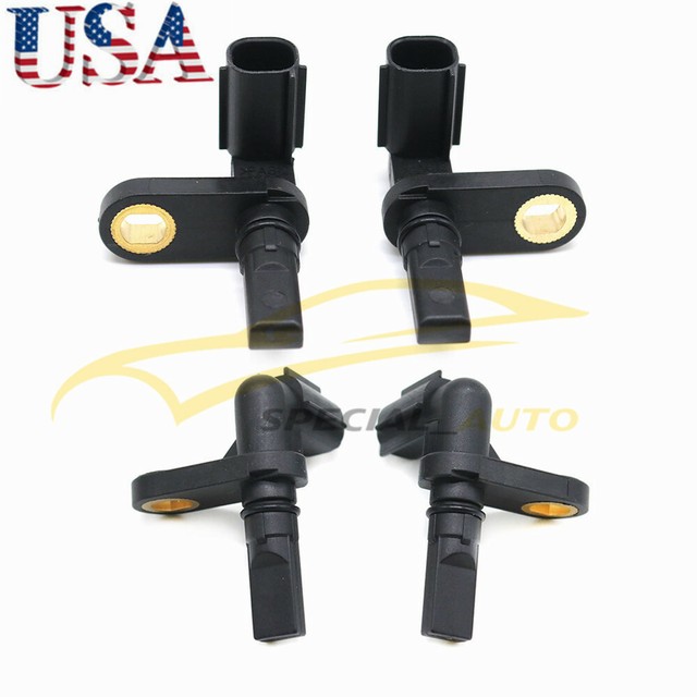4x ABS Wheel Speed Sensor Front&Rear For 07-17 Toyota Tundra 4.0L 4.6 4