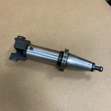 PARLEC PC6-4606 TWIN BORING HEAD & C50-PC6-8 MODULAR CAT50 HOLDER 9.5” PROJECT