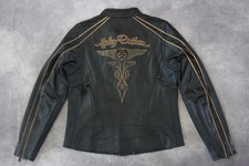 Harley Davidson Women's 1 Of 1903 110th Anniversary Leather Jacket L 97147-13vw