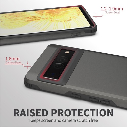 Funda protectora híbrida a prueba de golpes Vena Outcross de doble capa para Google Pixel 7 / 7 Pro - Imagen 22 de 23