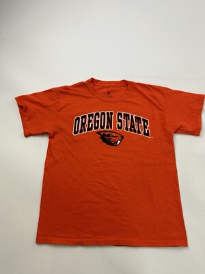 Oregon State Beavers Shirt Youth Kids Medium Orange Fanatics OSU