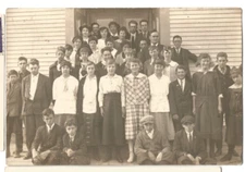 4 1/2 BY 6 Tenants Harbor, Maine: REAL PHOTO SCHOOL