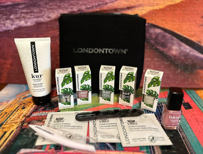 Kur Londontown 9piece Nails Polish Set Bag Included Values at $110 