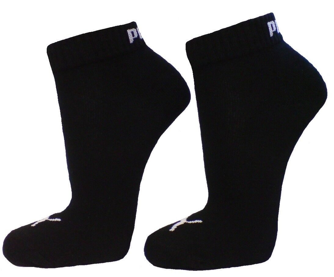 PUMA Baumwoll Quarter Klassik - Sneaker Socken in Kurzschaftform 14 Schaft