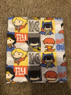 DC Comics Super Hero Batman Super Print 100% Cotton Fat Quarter 18''x22'' NEW Mask