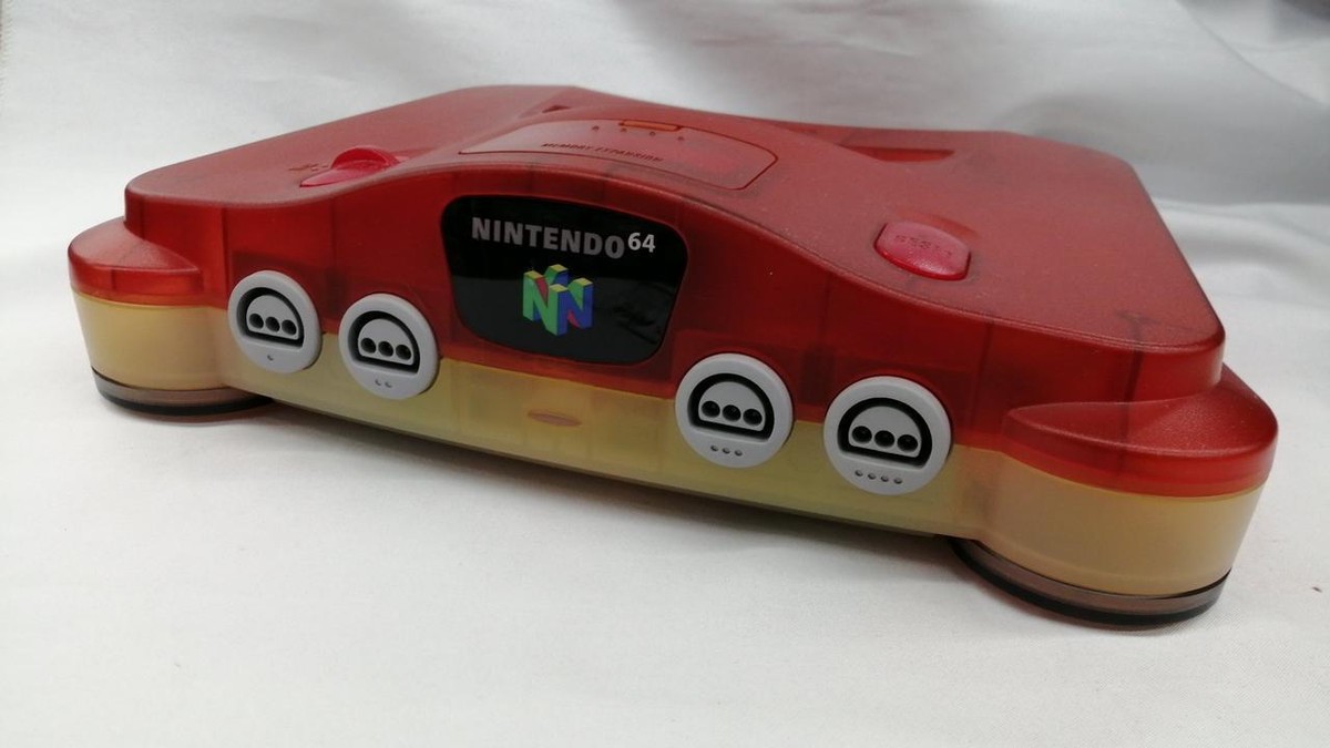 Nintendo Nus-001 64 Clear Red | eBay Nintendo Nus-001 64 Clear Red | eBay