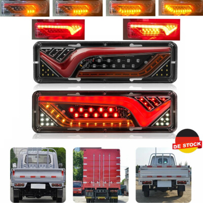 2PCS Anhänger Rückleuchte LED Rücklicht Trailer LED Beleuchtung LKW PKW 12V/24V