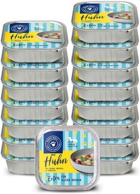 Pets Deli Mini Nassfutter Huhn mit Quinoa Brokkoli 16x100g 100g-2,7kg verschiede
