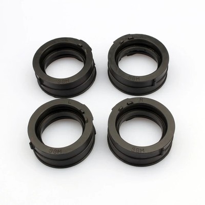 4 Ansaugstutzen für Yamaha FZR 1000 Exup 3GM 3LE 1989-1995 offene Leistung NEU