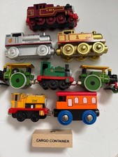 Lot of 9 Thomas The Tank Engine Toys Die Cast Silver Percy Gold Thomas  7 More